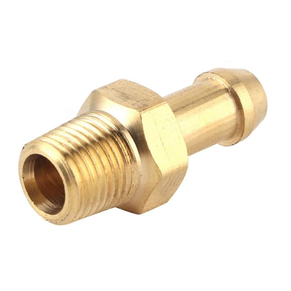 Turbolader Kompressorhus Messing Boost Nippel Slangekobling 1/8in 27 NPT Gull