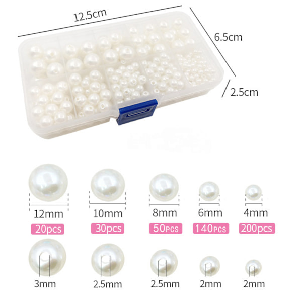 ##/440 st Pärlor för Smyckestillverkning DIY##/