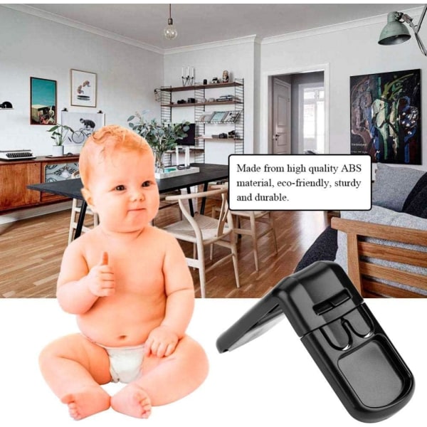 5 st Baby Protect Säkerhetslås Skåp Låddörr Lås Barn