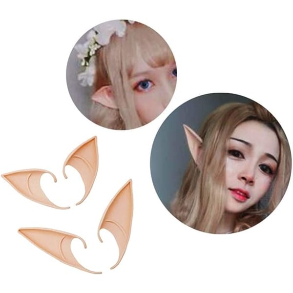 8 paria Fairy Pixie Elf Ears, Latex Fairy Pixie Elf, Cosplay Ears f