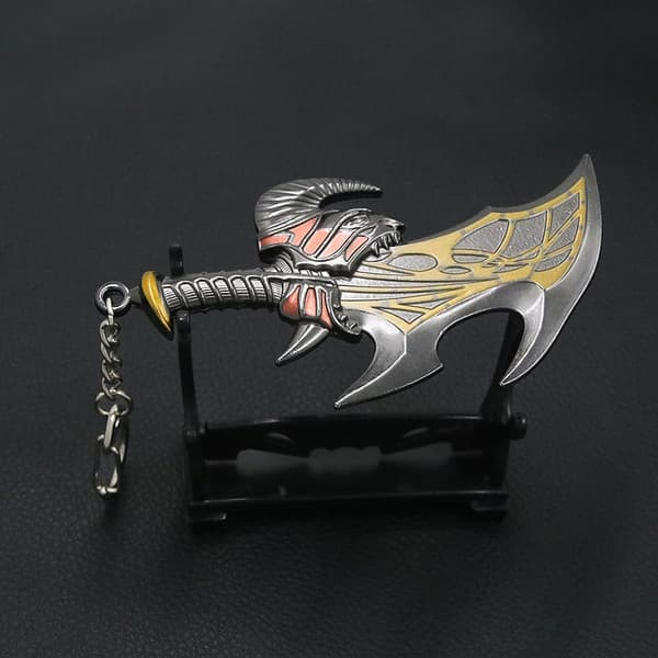 Chaos Blade Runic Versjon - Gods of War 5 Twilight Gods Nøkkelring