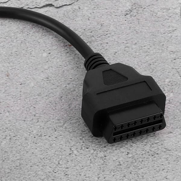 Diagnostik 6-benet til OBD2 16-benet adapterkabel Motorcykel Fejldetekteringsstik Passer til Sinnis