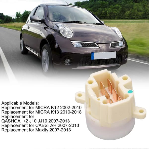 Tenningsbryter 48750 0M010 Sensitiv Starterbryter Erstatning for MICRA K12 2002-2010