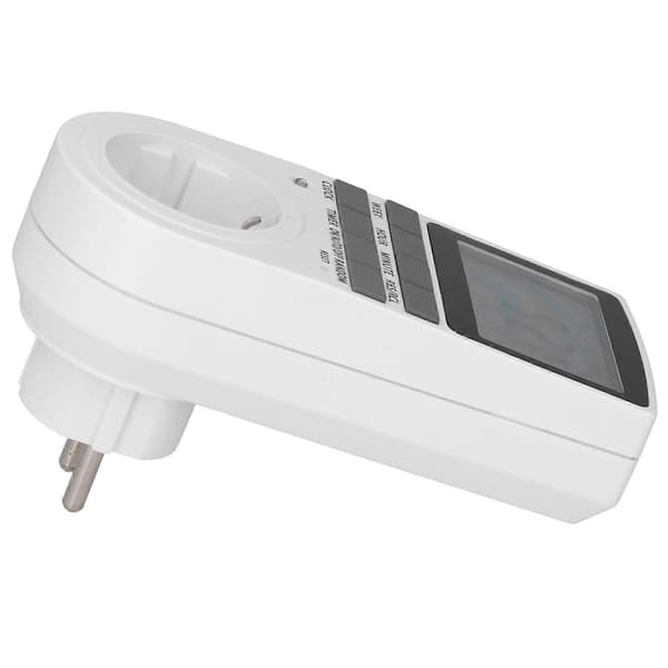 Digital Programmerbar Stikkontakt Timer Smart Timing Switch Socket Tilbehør til Lampe Ventilator