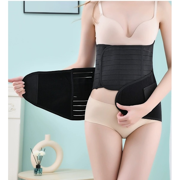 ##/3-i-1 Stödband för Efter Förlossning - Magband för Postnatal Träning - Shapewear för Kvinnor - Formgivande Band efter Graviditet##/