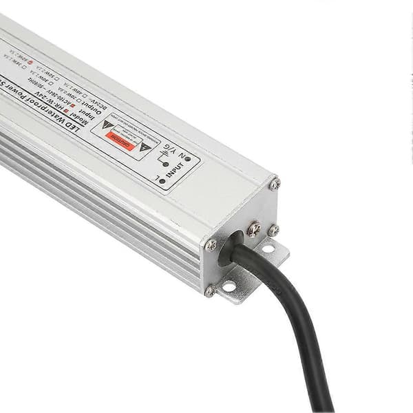 IP67 Vedenpitävä Alumiinikuori LED Virtalähde Muuntaja Ulostulo 24V 60W 2.5A