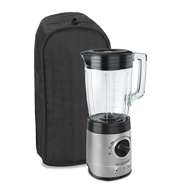 Blender Støvdeksel Stativmikser Cafetière Apparatdeksel Svart