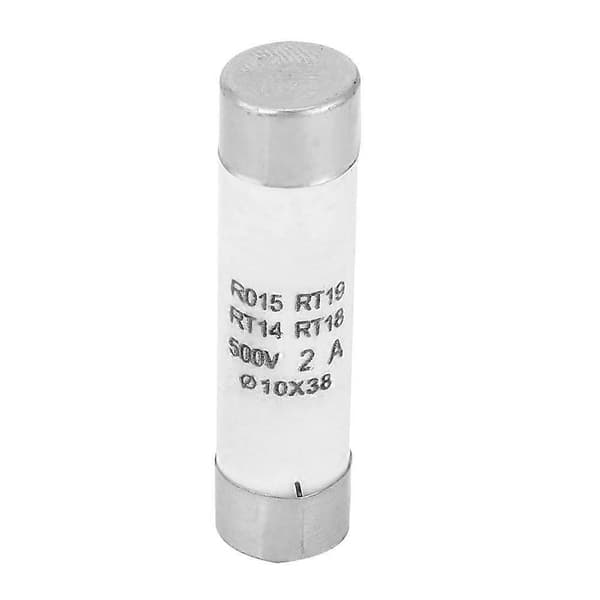 10 st Hög Brytförmåga Cylinder Säkring? med Indikator Enhet 10x38 380-500VAC 2A