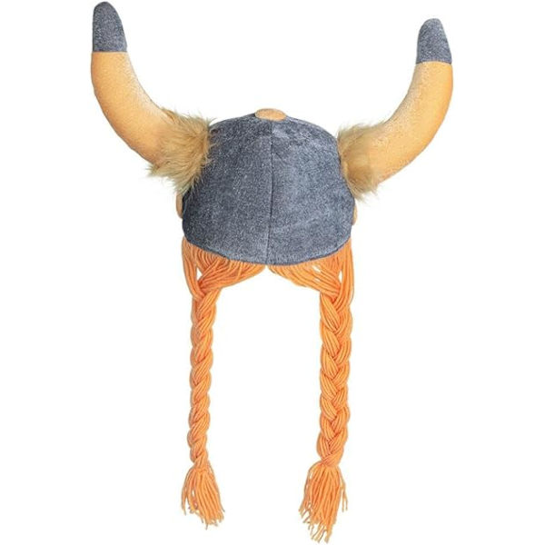 ##/Gallisk hjälm  tyghatt  viking  krigare  mjuka flätor  romersk  karneval  halloween  karneval  temafest  förklädnad  teater  huvudbonad##/