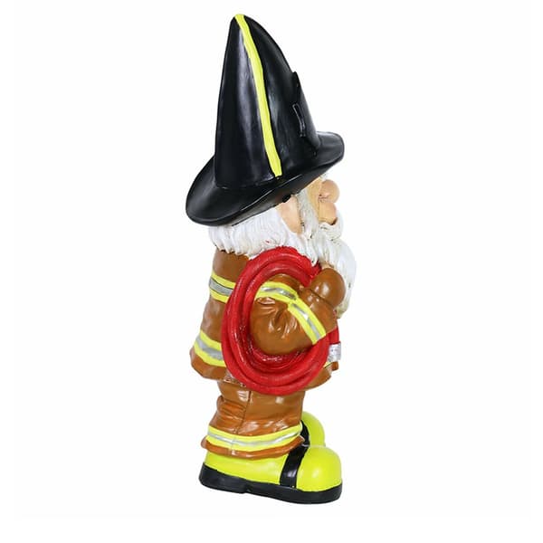 Brannmann Gnome Hagestatue