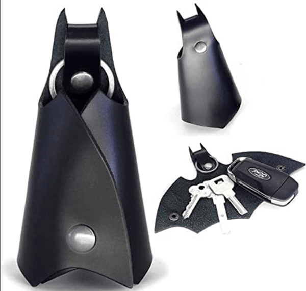 Miesten avaimenperä, 2 Batman keinonahka avaimenperää, Unisex avaimenperä