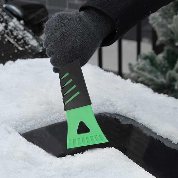 ##/Snöspade för bil, 2-pack, hållbar och robust, enkel att använda isskrapa##/