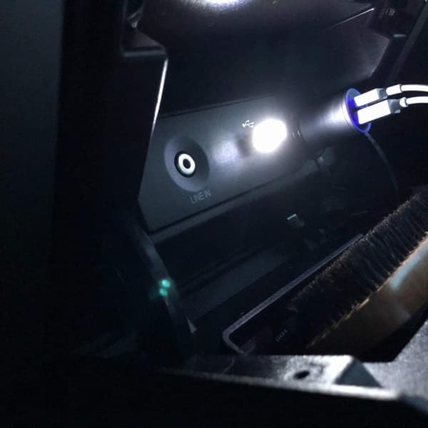 14 stycken USB LED-bilar inre atmosfärsljus, 5V-kontakt