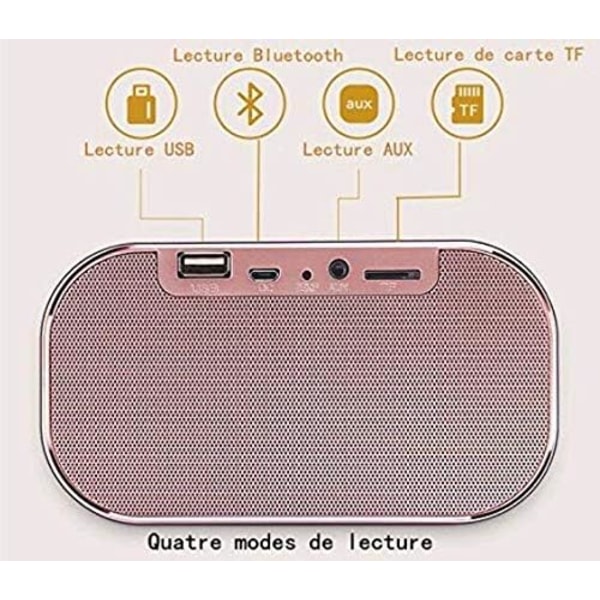 Digital Spegelväckarklocka med Bluetooth-högtalare, Ljusväckning