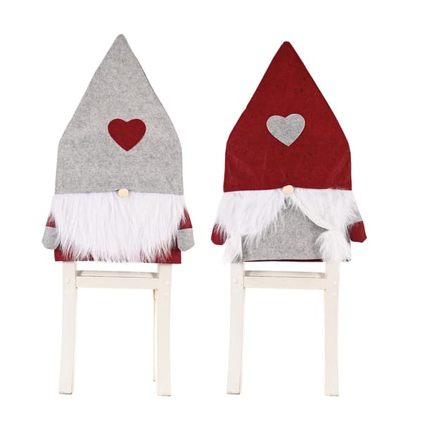 Set med 2 stolsöverdrag, 82 x 47 cm, Kreativ dekoration för jul