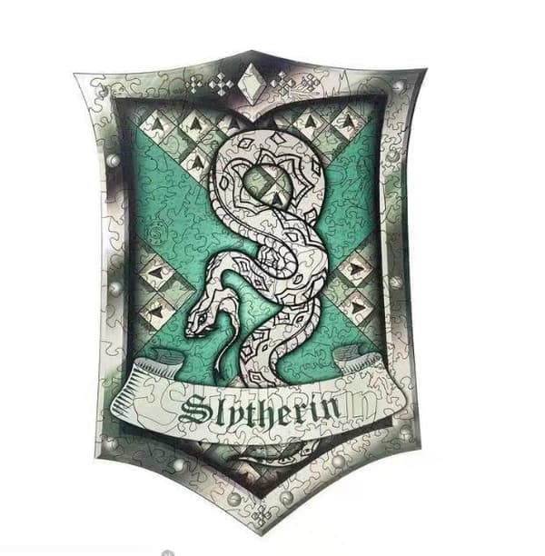 Træpuslespil Yoda/Harry Potter Medalje Irregulær Form Puslespil