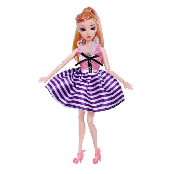 Barbie modekostume, 5 dele, 5 dukketilbehør, til ch