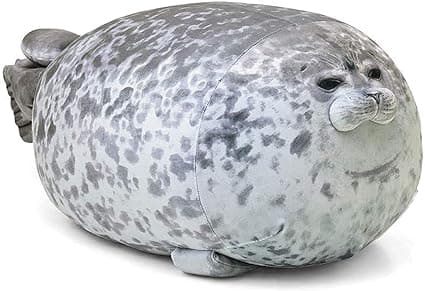 Simuloitu hyljepyytä (40cm), söpö pullea hylje, pehmolelu