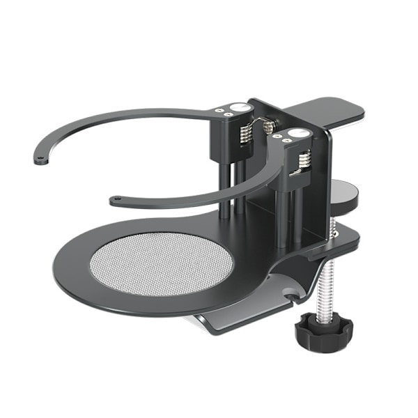 ##/Huvudtelefonhållare 3-i-1 Under-Desk Clamp Controller Stativ##/