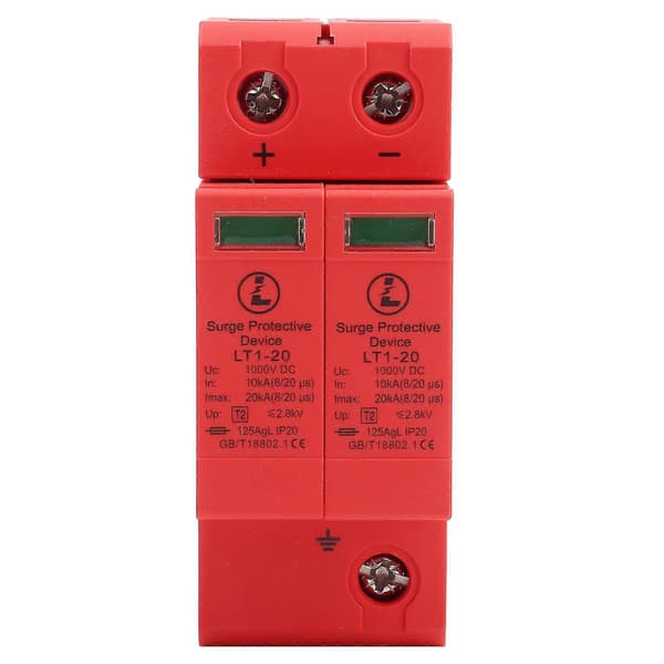 DC1000V 2P 10KA~20KA Hus Overspenningsvern Lavspenningsavleder