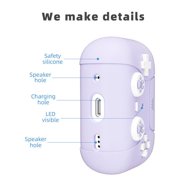 ##/Lila hörlursfodral för Airpods pro2##/