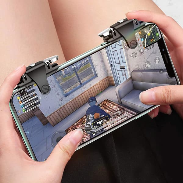 1 Par PUBG Mobile Spil Controller Trigger, Mobiltelefon Kontrol