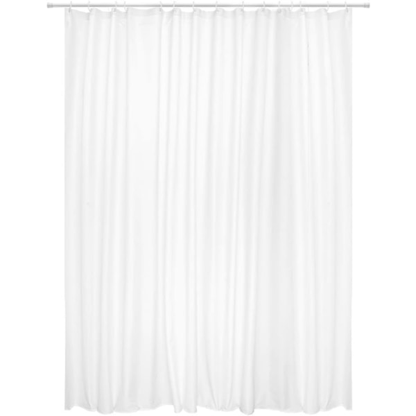 Waterproof PEVA Clear Shower Curtain Liner, Mildew Resistant Sho