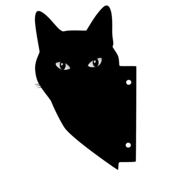 6 Sorte Ræve Magnetiske Bogmærker Nysgerrig Kat Sort Farve, Original