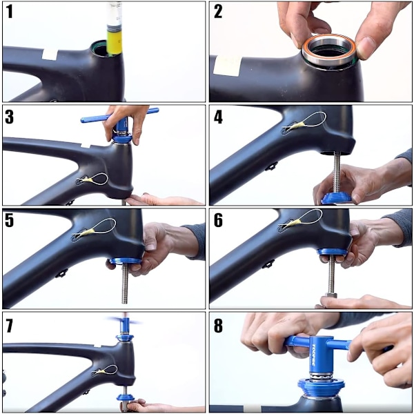 ##/Cykel Leje Presseværktøj Cykel Headset Sæt Installation & Fjernelse##/