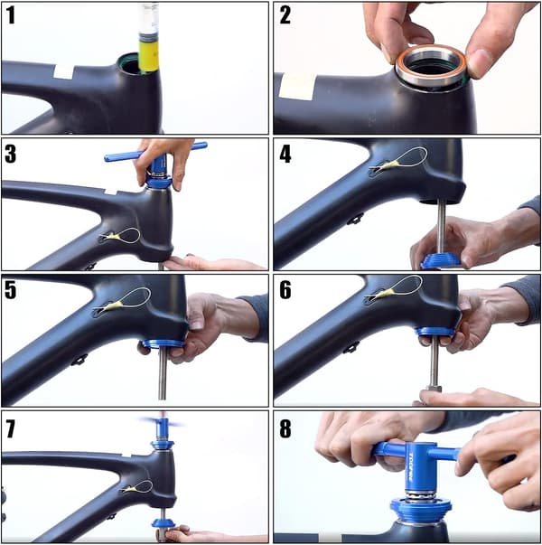 Cykel Lejepresse Værktøj Cykel Headset Kit Installation & Fjernelse