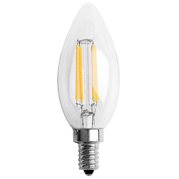 Dimbar E12 4W COB Ljuskälla med Glödtråd LED-lampa 10*3.5cm