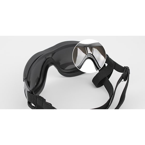 ##/Hundebriller UV-beskyttende Hundebriller Kæledyrsbriller med Justerbare Remme Hundebriller til Mellemstore og Store Hunde.##/