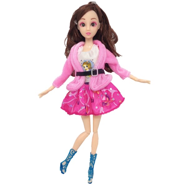 Barbie-muotiasu, 3 osaa, 3 nukken lisävarustetta, lapsille
