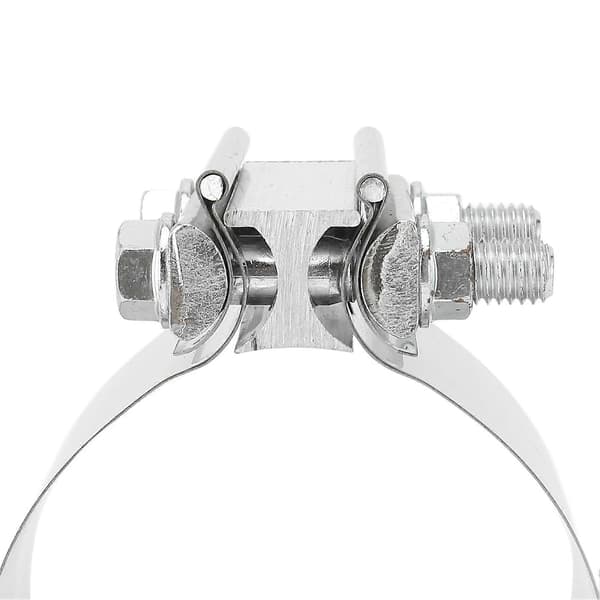 Avgasklämma Rostfritt Stål Butt Joint Universal för Ljuddämpare Downpipes Grenrör 4in/10.16cm