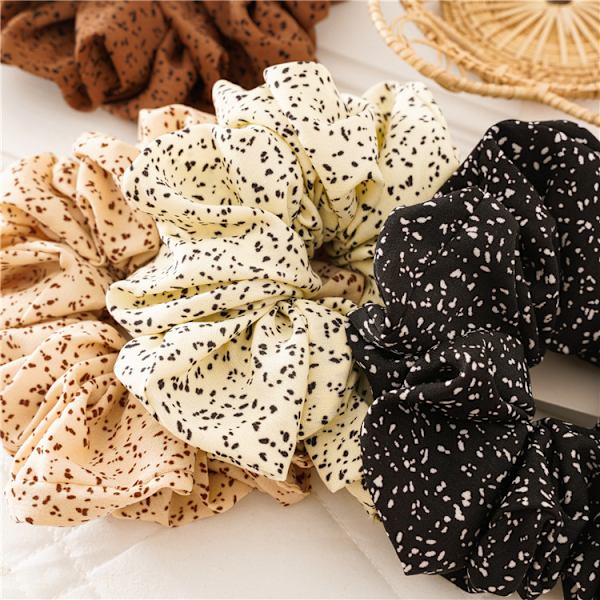 XL Silk Satin -hiusnauha paketti (4 kpl), Monivärinen