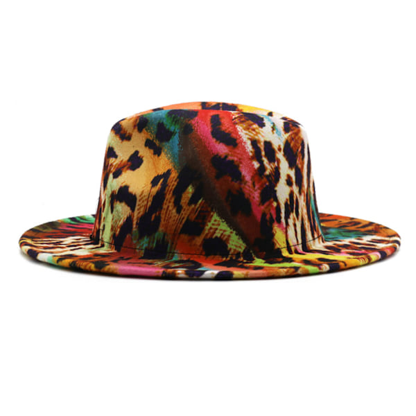 ##/Värikäs leopardi vintage-hattu##/