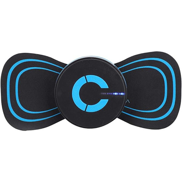 Elektrisk nakkemassager (batteridrevet) med 6 tilstande og 6 niveauer