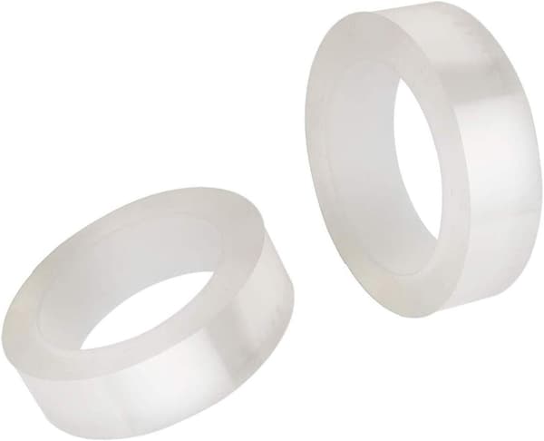 2 stk - 30m x 30mm Akryl Vandtæt Klæbebånd, Klar skimmel P
