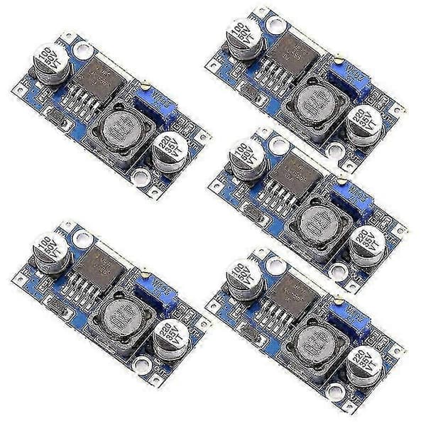 5 st DC-DC Buck Converter Modul Lm2596s Strömförsörjning Utgång 1.25v-35v