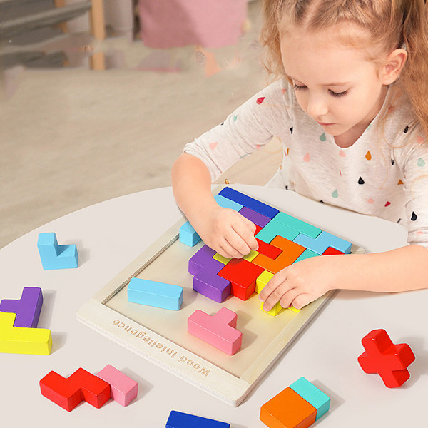 ##/Tetris byggeklosser, pedagogiske konstruksjonsleker##/