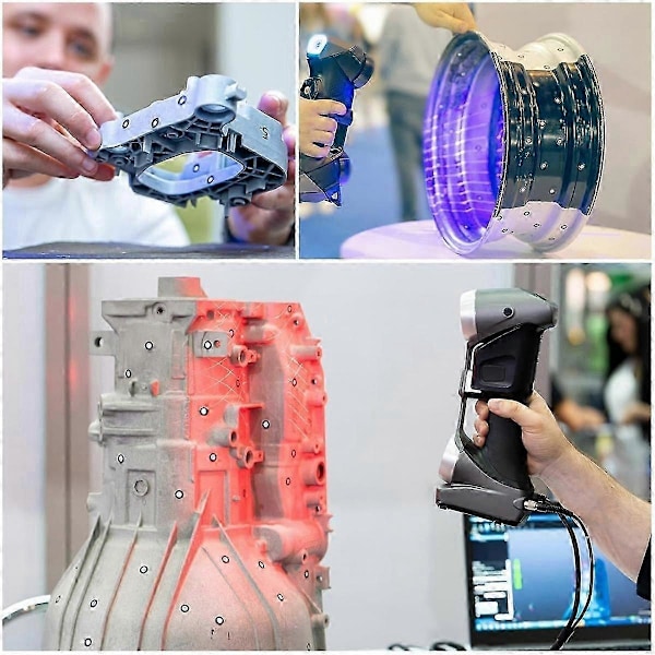 100 stk. 3D-scannermarkører 12 mm til 3D-scanner, 3D-sporingspunkter Referencepunktmarkører, Diffuse refleksionsmarkører