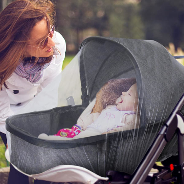 Barnevogn Myggnett Anti-Insektbeskyttelse Universal Baby Mosq