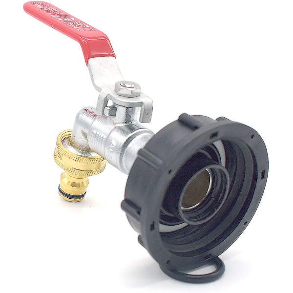 ##/Klotventil, 3/4 tum hanegäng, ej gas, 3/4'' utlopp, 15mm fläns##/