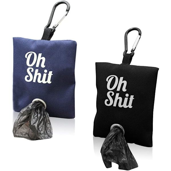 2 Farver Poop Bag Dispenser, Bærbar Snoreholder, Med Metal C