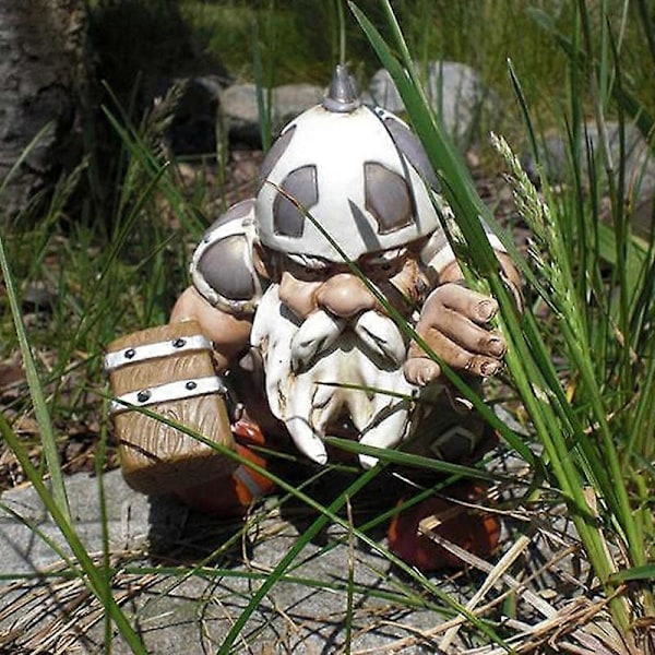 Statue Modell Bred Anvendelse Levende Resin Økse Soldat Form Statue Display for Hage B