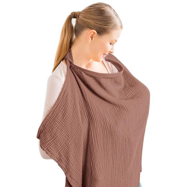 ##/(Maroon) Baby Amme Dække, Åndbar Bomuld Amning Dække##/