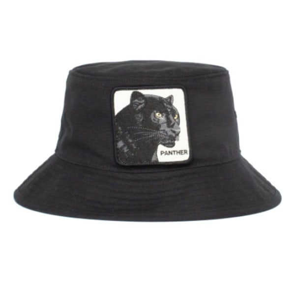 Unisex Menn og Kvinner Dyr Form Trucker Fiskerhatt Sommerhatt - Svart
