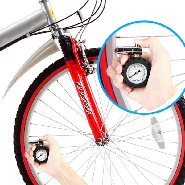 ##/Cykel Dæktryk Måler 0-160psi/11bar Dæktryk Måler##/