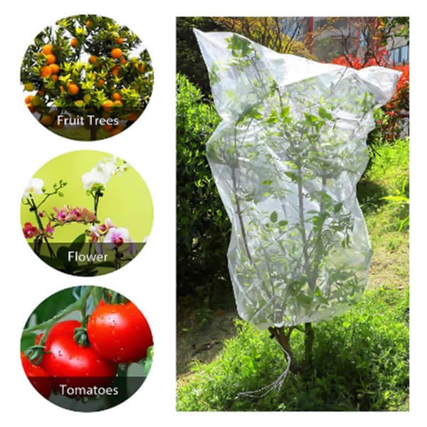 Nettpose Beskyttende Allsidig Polyester Snøring Design Frukttre Netting Mesh for Gård 3XL
