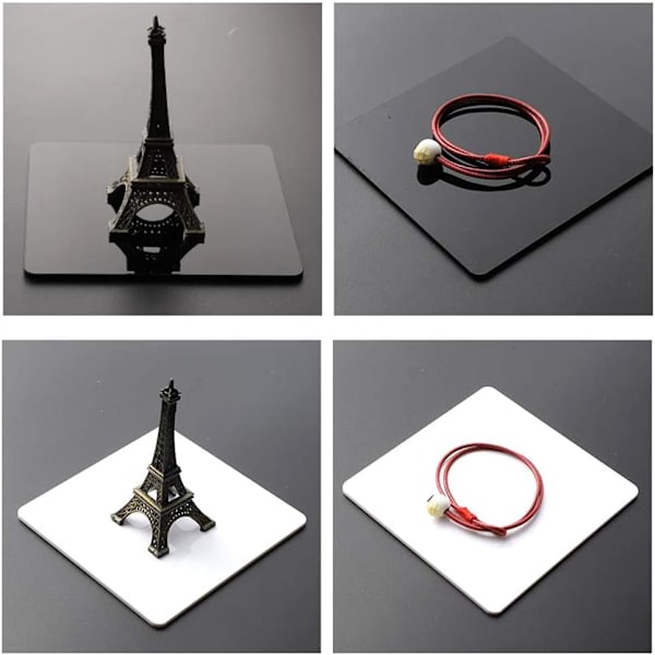 ##/2 Fotobakgrunder, 30x30cm, Reflekterande Fotodisplay##/